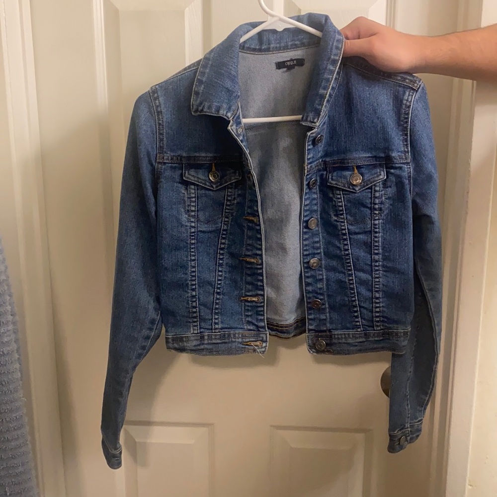 Classic blue denim jacket. A staple